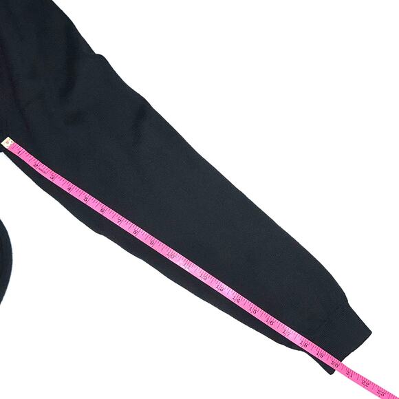 SOLD 💕Brooks Brothers Extra Fine Italian Merino Wool Crew Neck Black Sweater - Picture 8 of 8